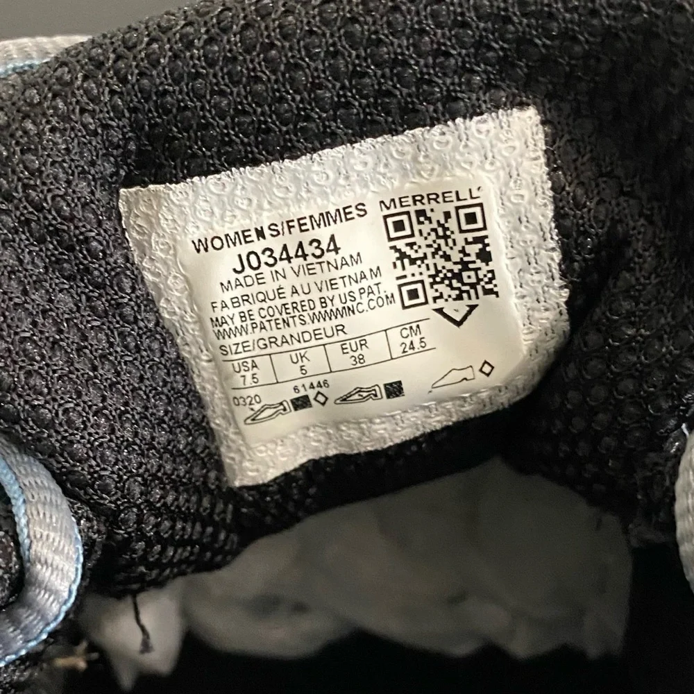Merrell women’s size